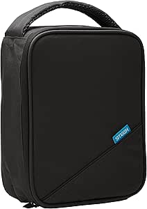 Smash Insulated Lunch Bag, Fabric, 8cm x 18cm x 25cm,Black