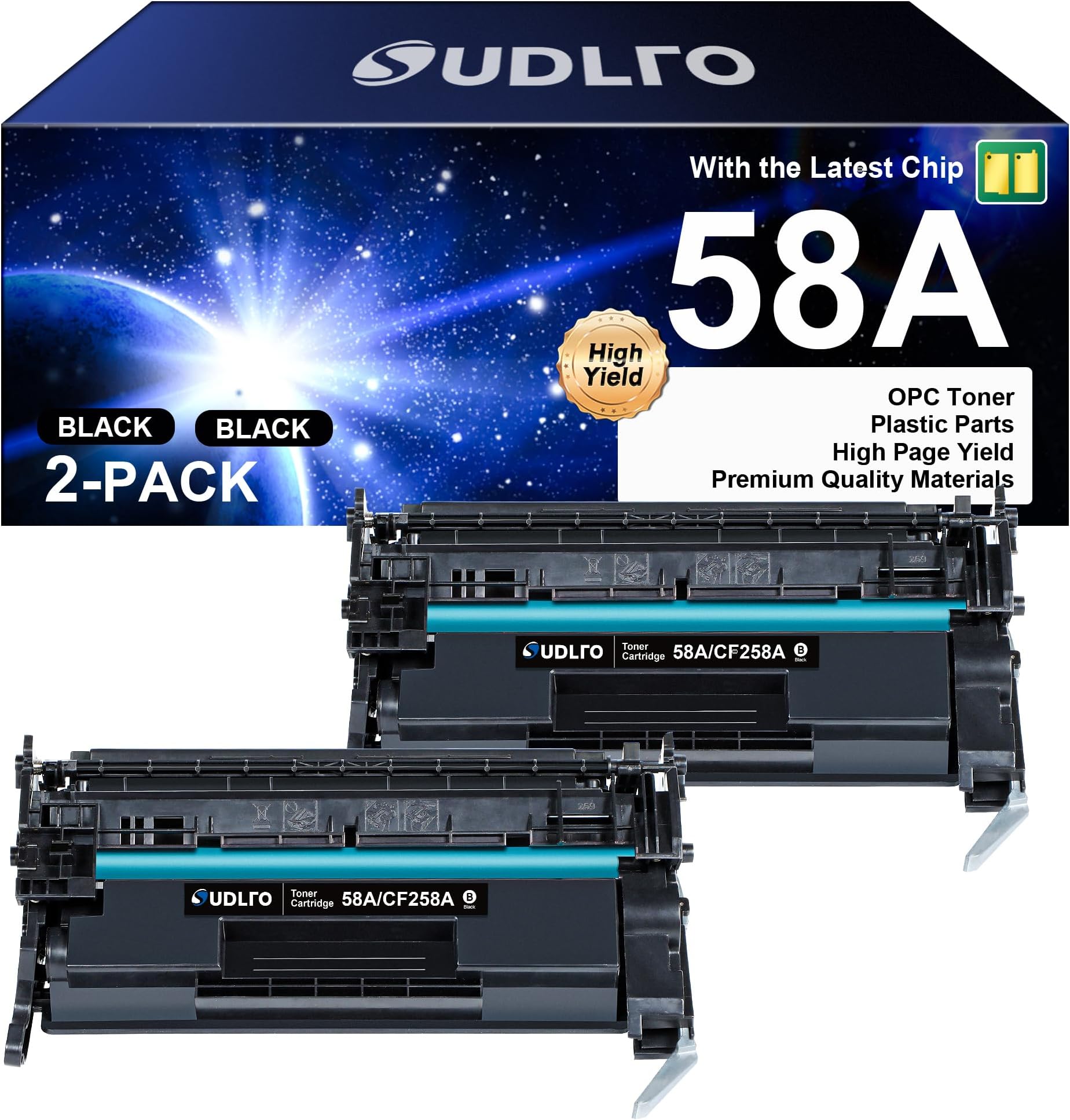 58A CF258A Toner Cartridge (with CHIP) for HP 58A Toner