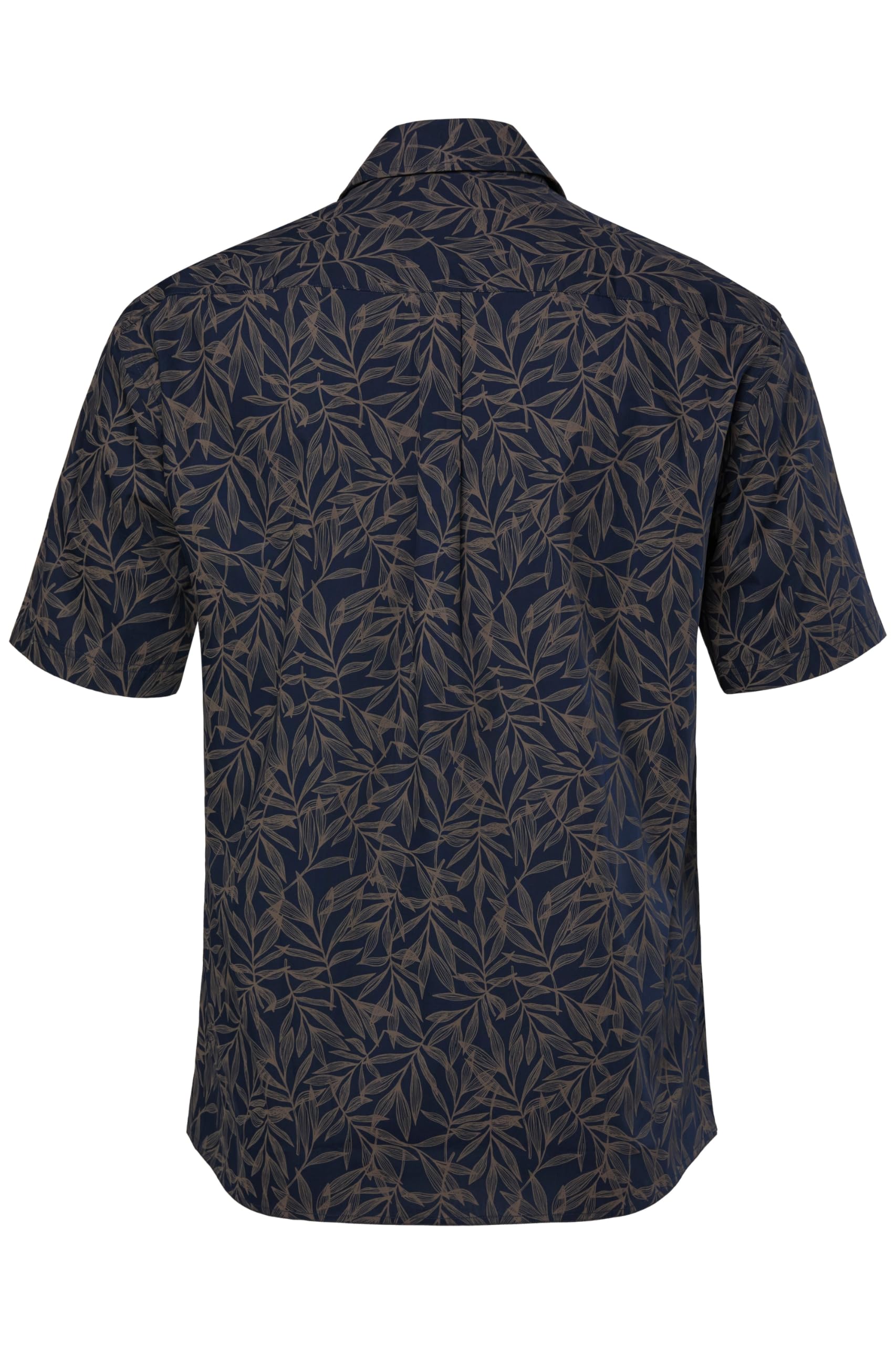 JP 1880 Herren Jp1880 Hemd, Halbarm, Alloverdruck, Buttondown-Kragen, Modern Fit, Bis 8 XL Hemd (1er Pack)