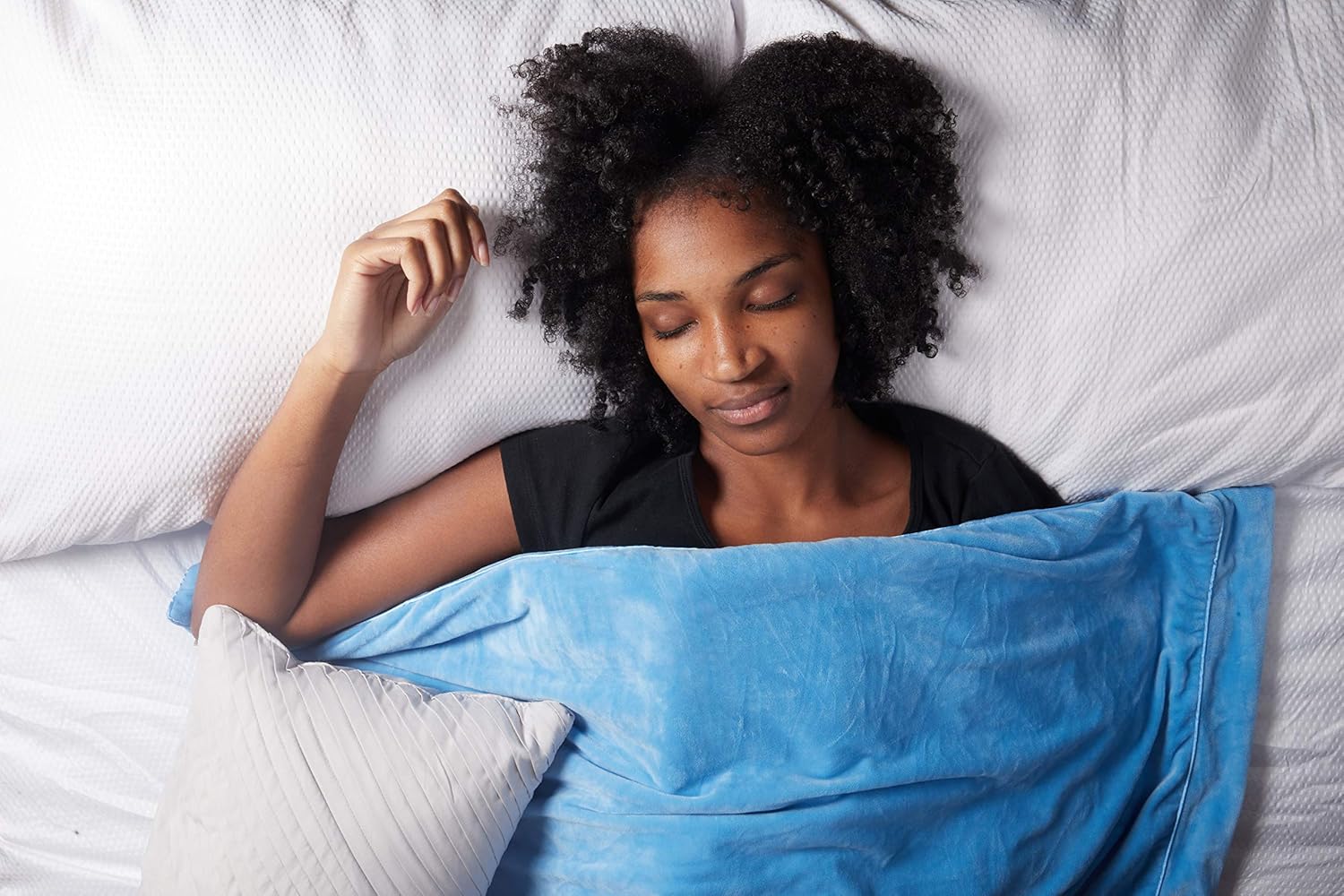 DreamTime Aromatherapy Blanket, Luxury Gift, Plush Lap Quilt, Soothing, Lavender Peppermint Scent