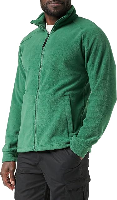 Regatta Professional Men's Thor III Interactive Workwear Fleece Jacket, Bottle Green, size Medium