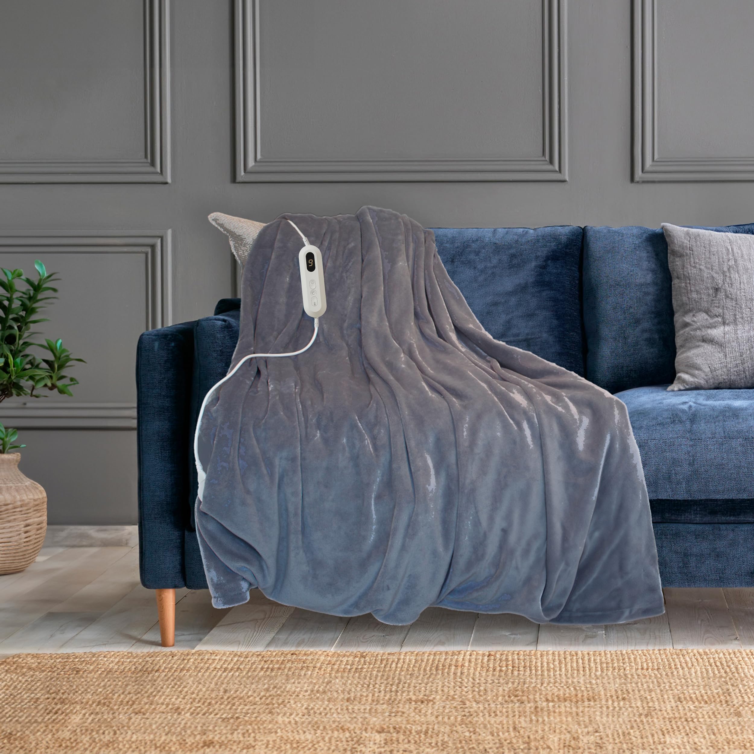 Graziosa coperta in flanella ultra morbida, calda, accogliente, regalo