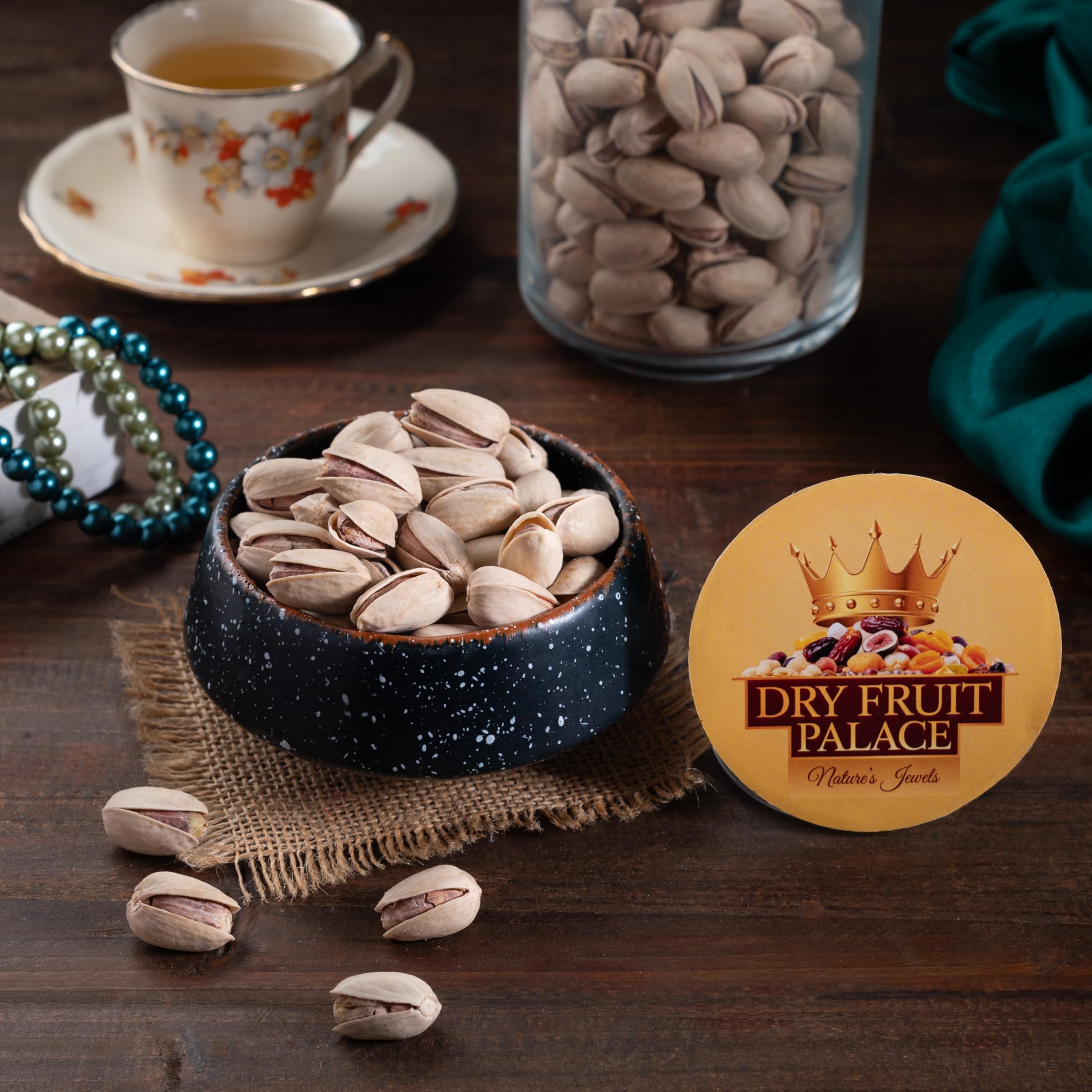 DRY FRUIT PALACE Pistachios | Roasted AKBARI Pista | Royal Quality Pista Dry Fruits | Salted Pistachio | Pistachios Dry Fruits (200 GM) 4