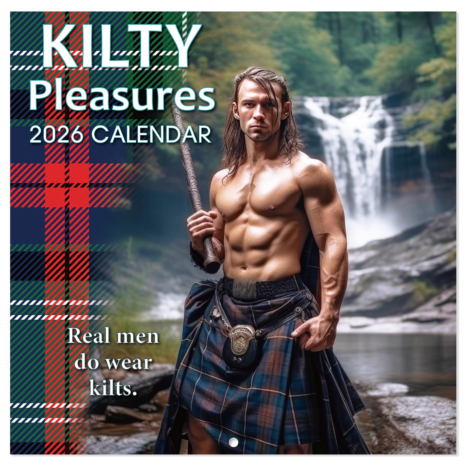 2026 Calendar - 2026 Funny Calendar, 2026 Wall Calendar 12 Month, Monthly Wall Calendar from Jan. 2026 - Dec. 2026, 12" x 24" (Open), Unruled Blocks, Thick Paper