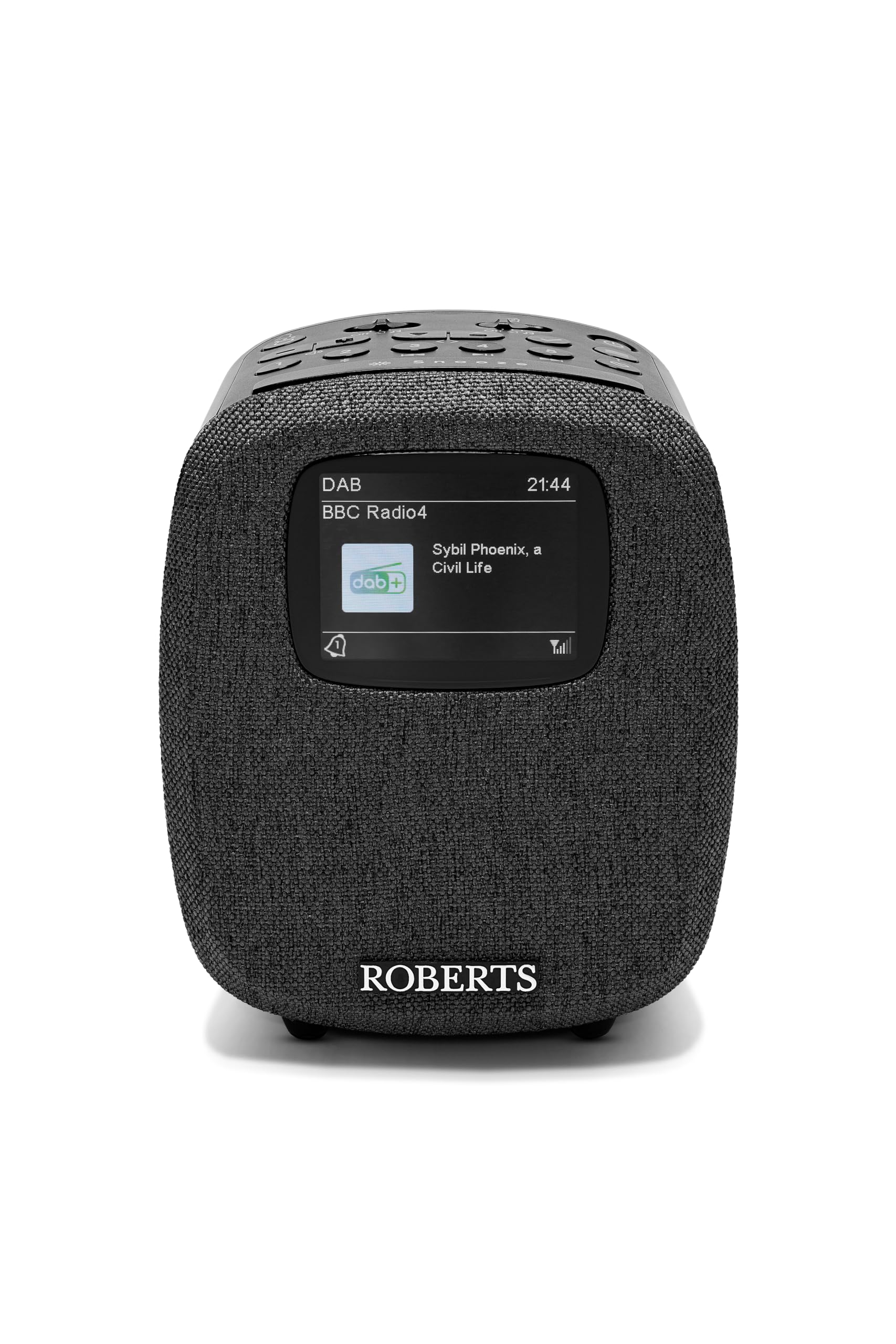 Roberts ORTUS5-BLK DAB+ Radio with Bluetooth - Black - 5 Inch