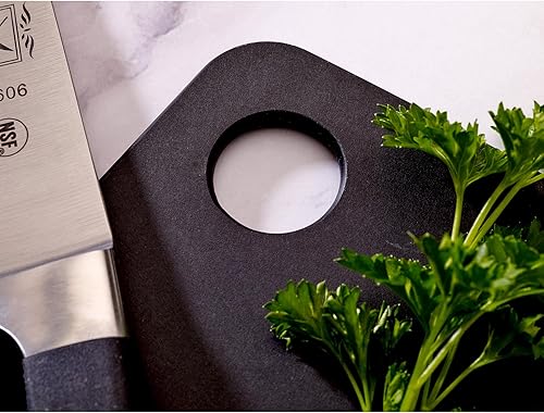 Vista 55 de Mercer Culinary Tabla de cortar compuesta 11 3/4" x 9 1/4" NSF Marrón