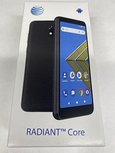 SIMBROS Teléfono Radiant Core At&t desbloqueado u304aa 0.14 oz 5.5in 16GB Smart Phone Simkey - Desbloqueado para funcionar en todos los operadores