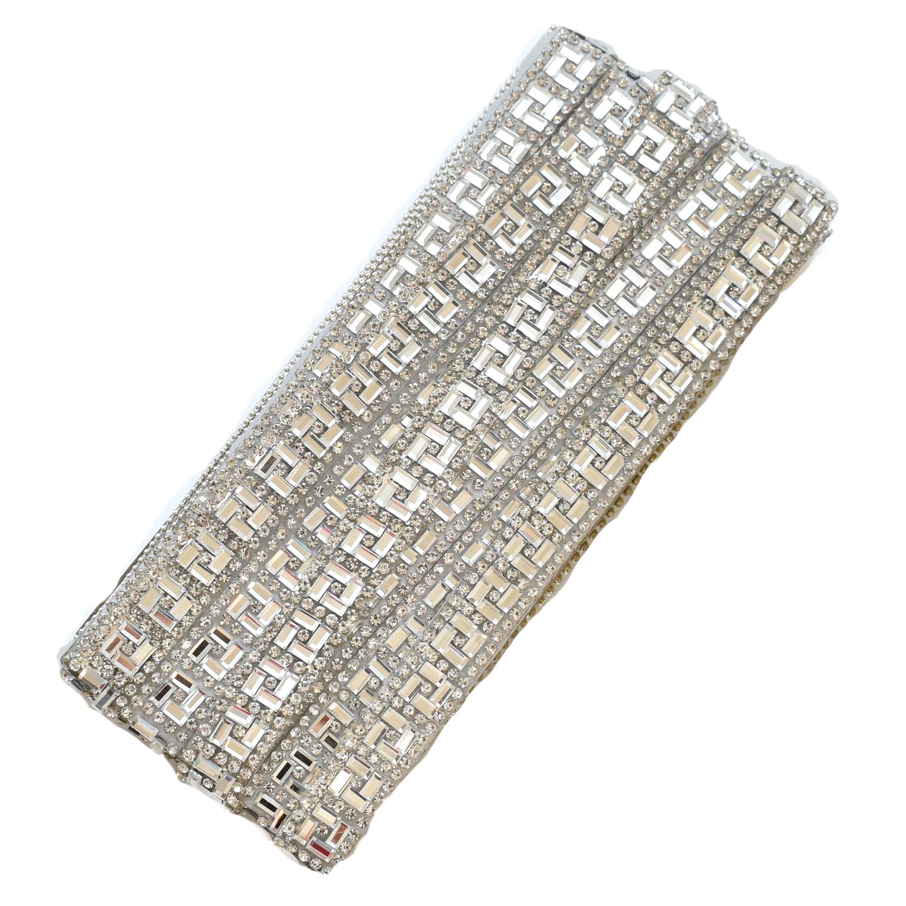 Amazon.co.jp: MYmama 13mm幅 キラキラ ガラス ブレード 約 2.1m