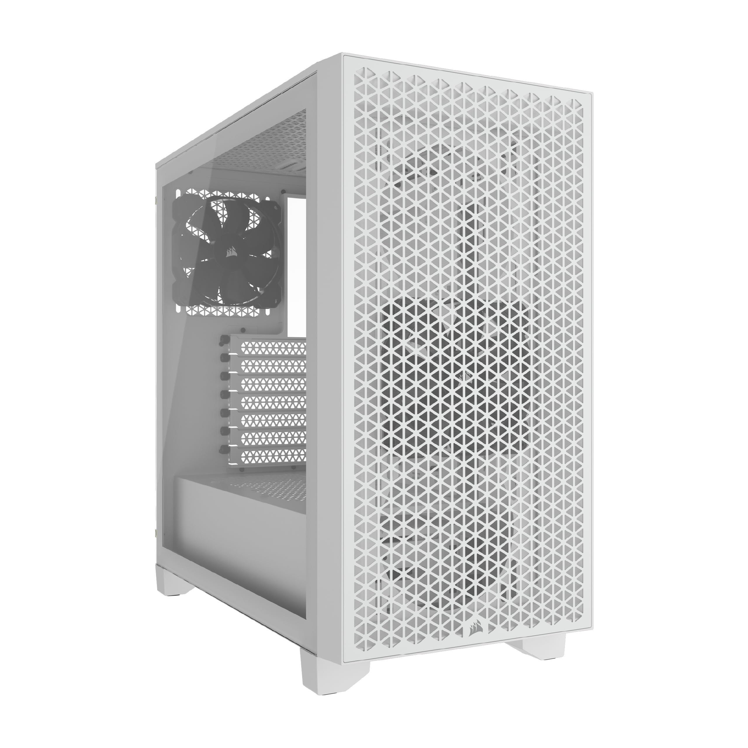 CORSAIR 3000D Tempered Glass Mid-Tower, White, SI Edition (B0CJ5D52PK) Amazon Price History, Amazon Price Tracker