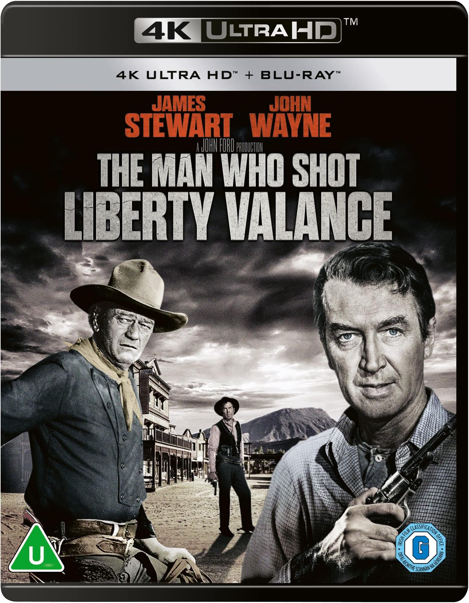 The Man Who Shot Liberty Valance [Blu-ray] [Region A & B & C]