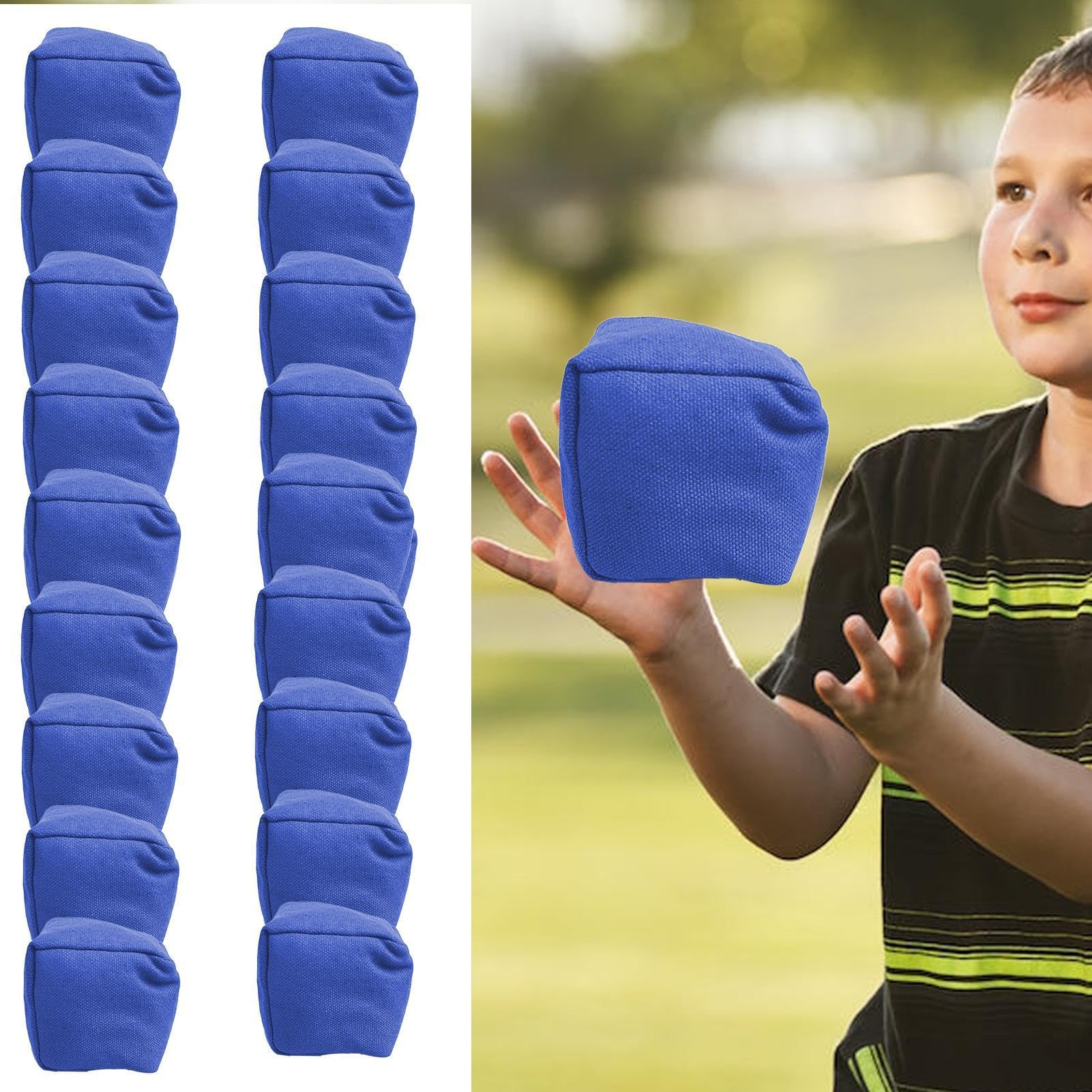 Sacs de Sable à Lancer, Sacs de Haricots colorés - Ensemble de Sacs de Haricots - Sacs de Haricots étanches pour, Jeu de Lancer, Ensemble de Jouets pour la Plage, la Maison, Le Carnaval et l'école