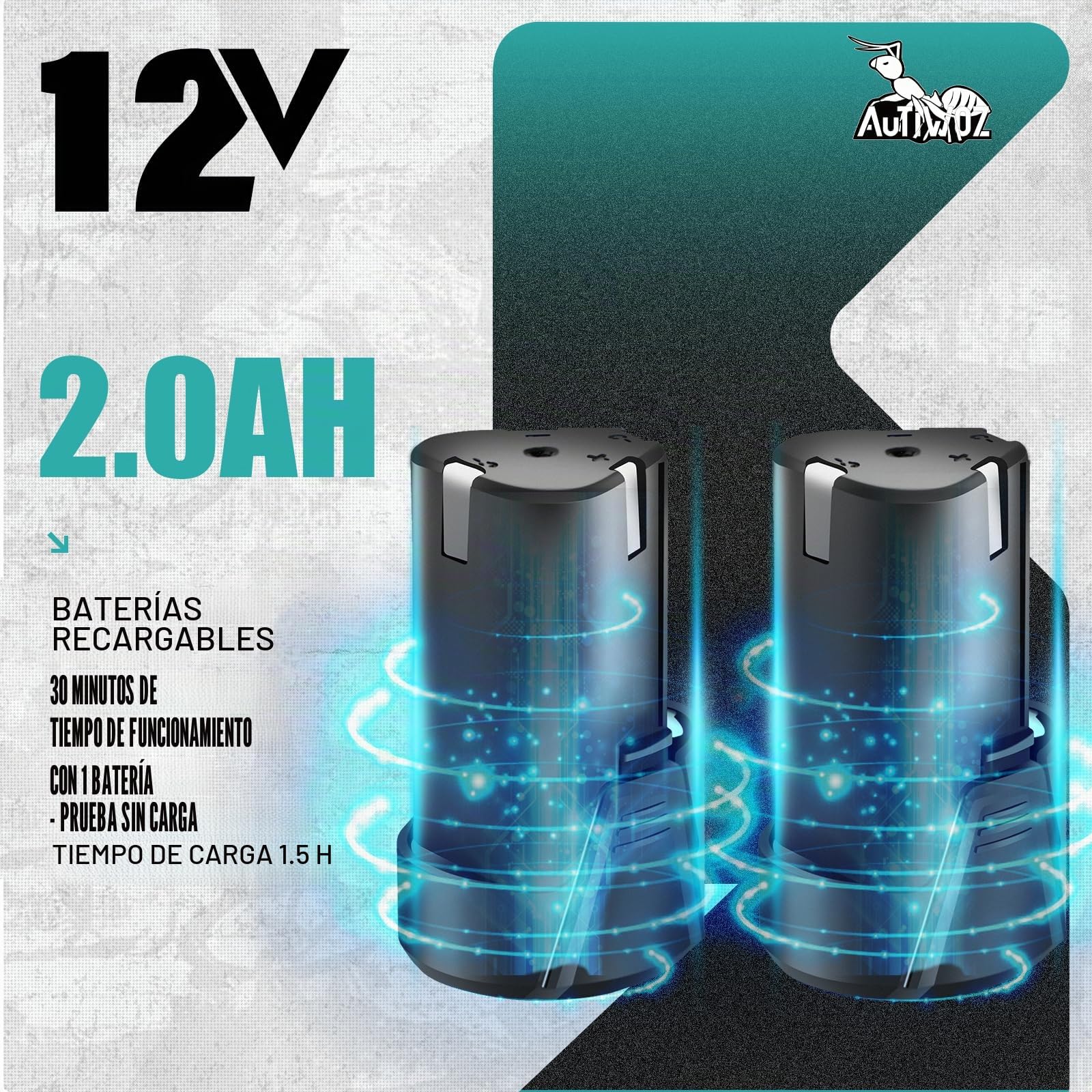 AUTIWOZ Máquina pulidora para coche, mini pulidora de 30 mm/75 mm, 6 velocidades de rotación y excéntrica, kit de pulido para detalles y encerado, con caja de herramientas, KIT 2