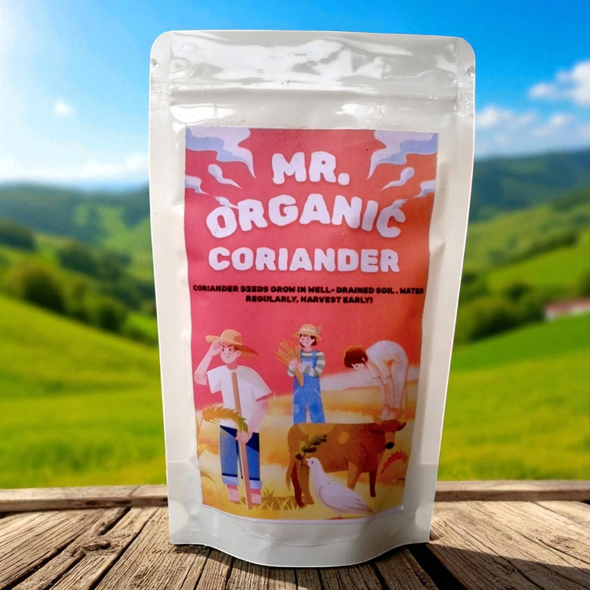 Mr.Organic Coriander Seeds - Grow Fresh Herbs! -2