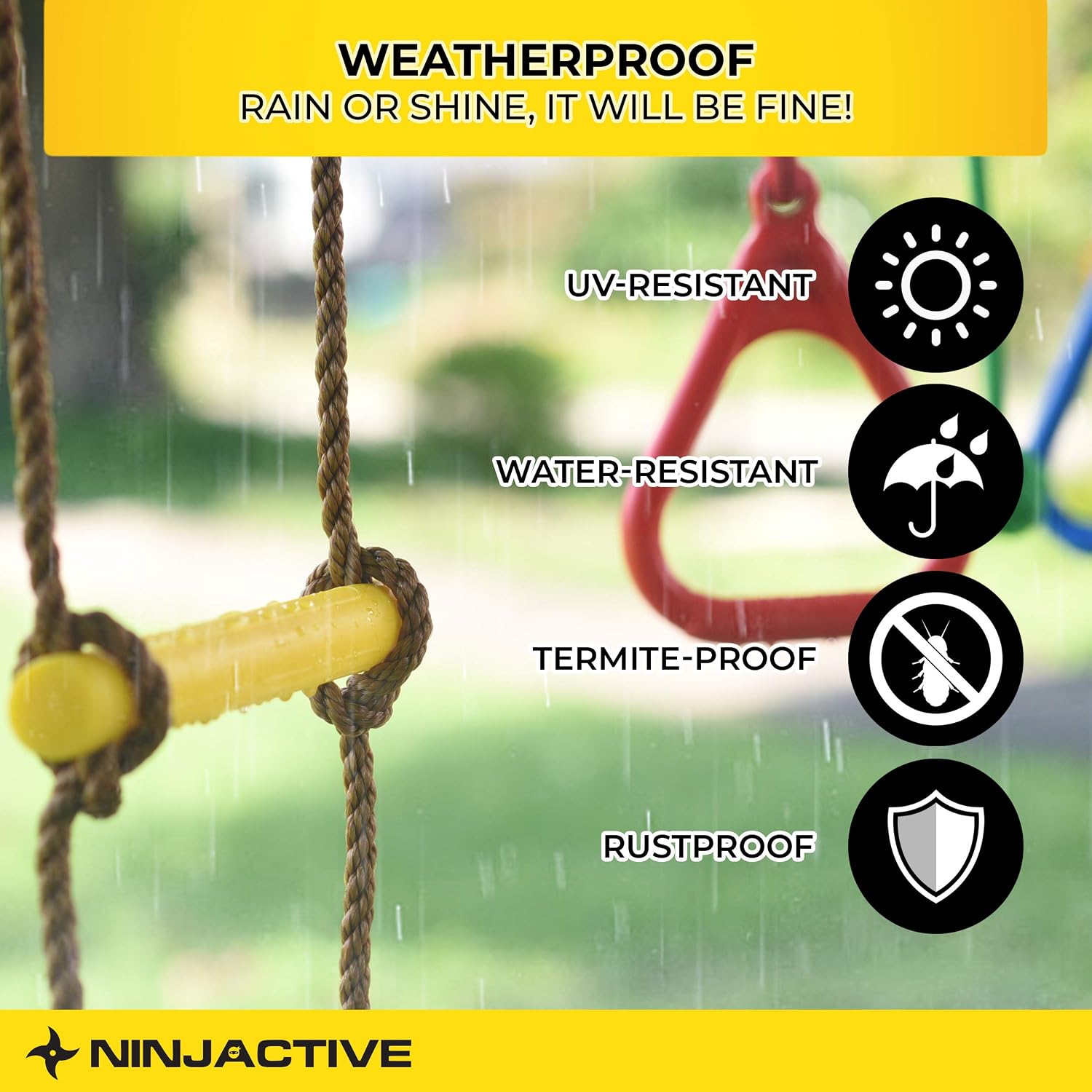 Bеѕt Dеаl Chеар 🛒 NINJACTIVE Ninja Obstacle Course for Kids with 3 Play Modes, 2 Slack Lines - 2x50’ Weatherproof Slackline Warrior Course with 11 Attachments Like Ladder, Arm Trainer, 360-degree Spinning Wheel Blасk Frіdау - 80% оƒƒ NINJACTIVE Ninja Obstacle Course for Kids with 3 Play Modes, 2 Slack Lines - 2x50’ Weatherproof Slackline Warrior Course with 11 Attachments Like Ladder, Arm Trainer, 360-degree Spinning Wheel