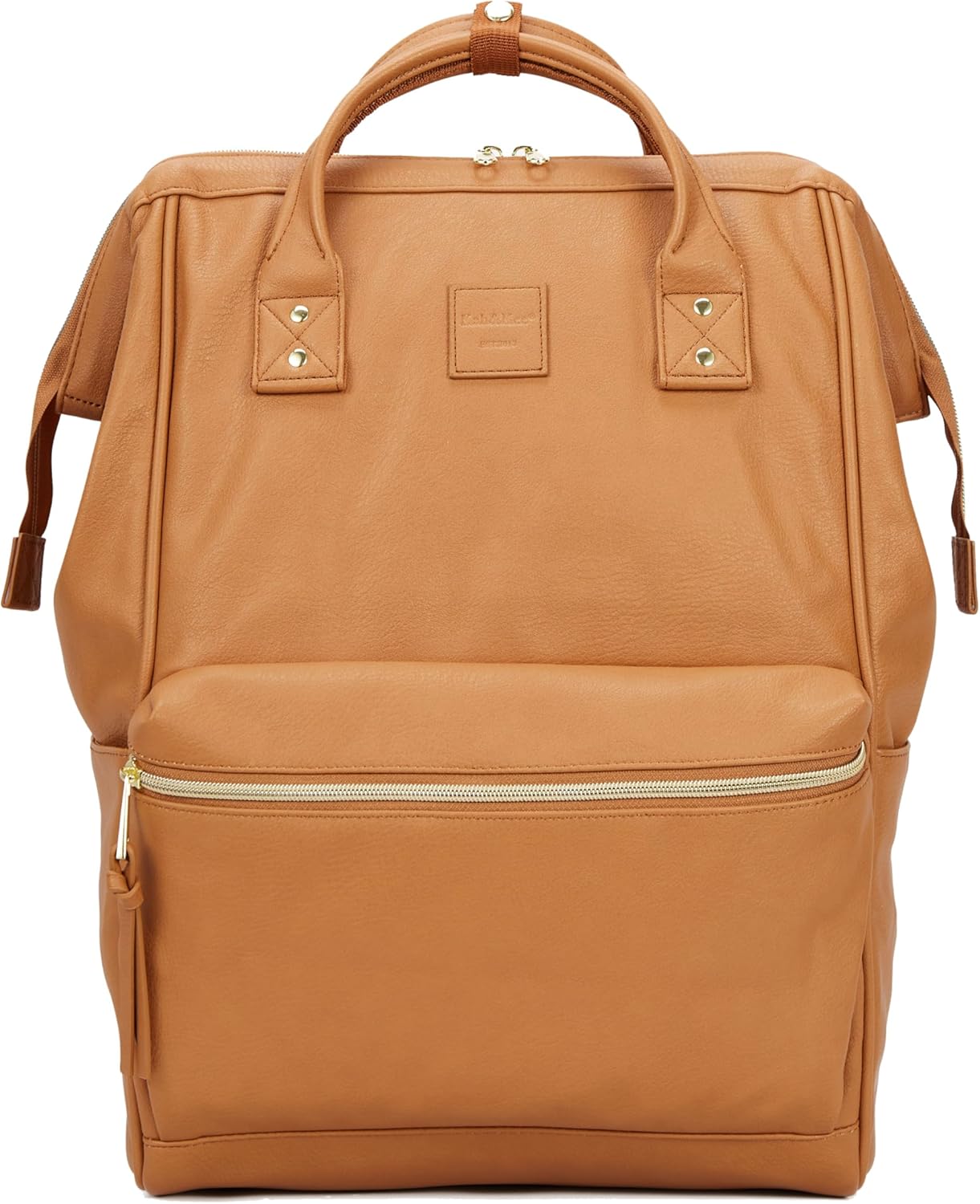 Zaino in pelle da donna Kah&Kee 15 pollici: PC portatile impermeabile per lavoro e viaggi – Zaino universitario