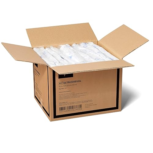 Miniatura 5 de Medline ULTRASORB1016 Ultrasorbs Premium - Almohadillas desechables de alta calidad, almohadilla de cama súper absorbente, tamaño de 10 x 16