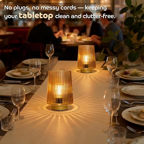 Lámpara operada con baterías con temporizador, pequeñas lámparas de mesa acogedoras para dormitorio universitario, lámpara decorativa inalámbrica