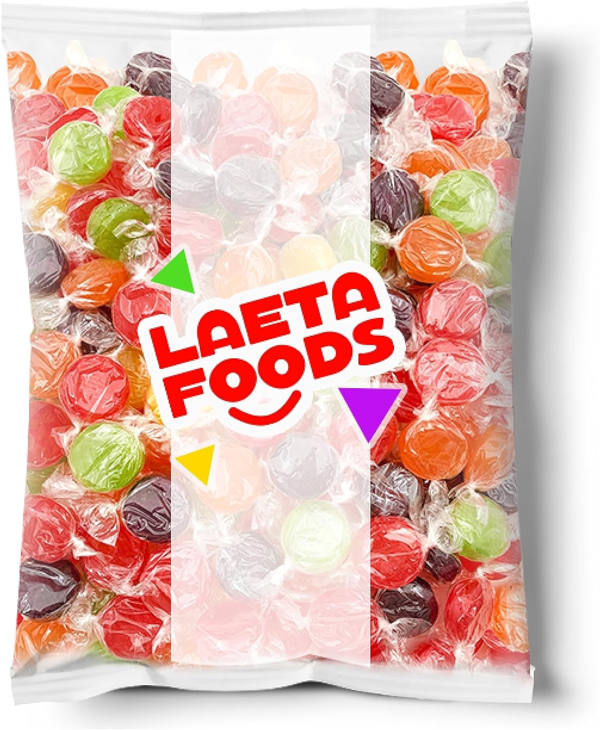Assorted Fruit Hard Candy | 1 Pound Bag - | Assorted Hard Candy