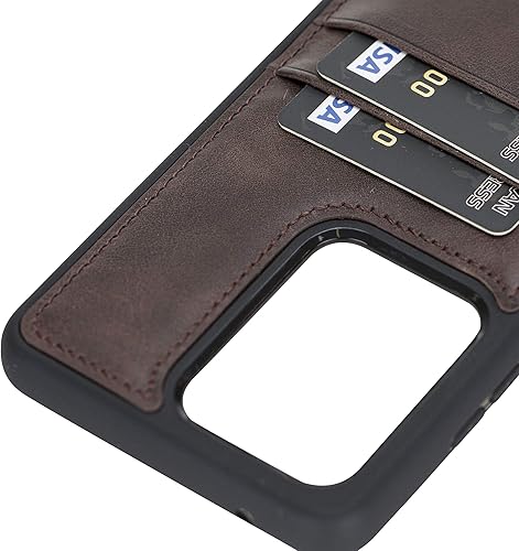 Vista 81 de Venito Capri - Funda de piel tipo cartera compatible con Samsung Galaxy Note 10 Plus (6.8 pulgadas), extra segura, con bloqueo RFID y cubierta