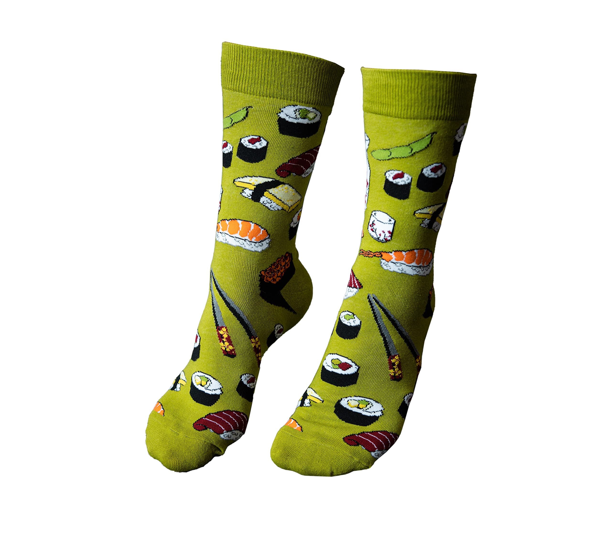 Bob's WorldFruits Avocado Sushi, Unisex, Avocado Socks Fruits Funny