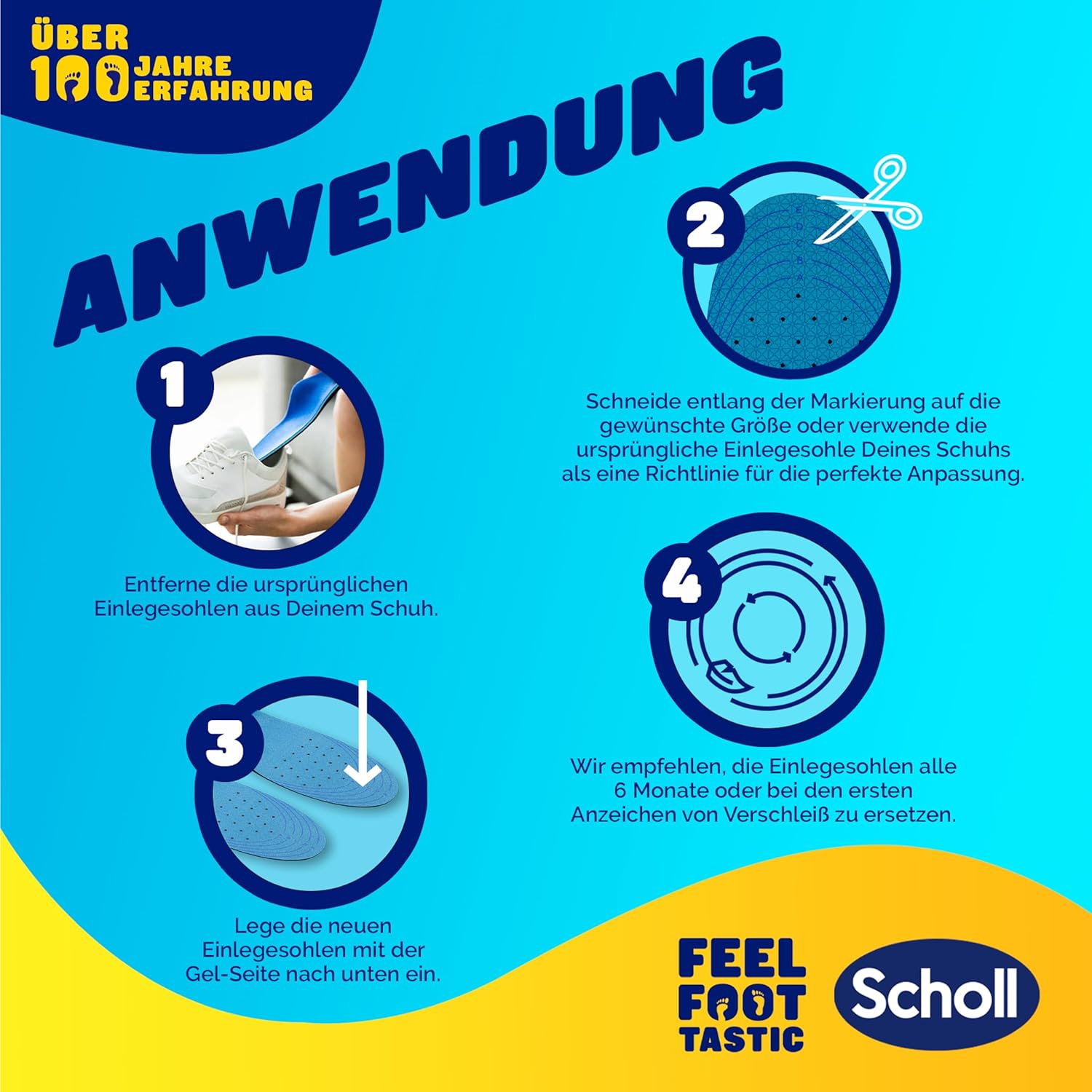 Scholl GelActiv Work Einlegesohlen