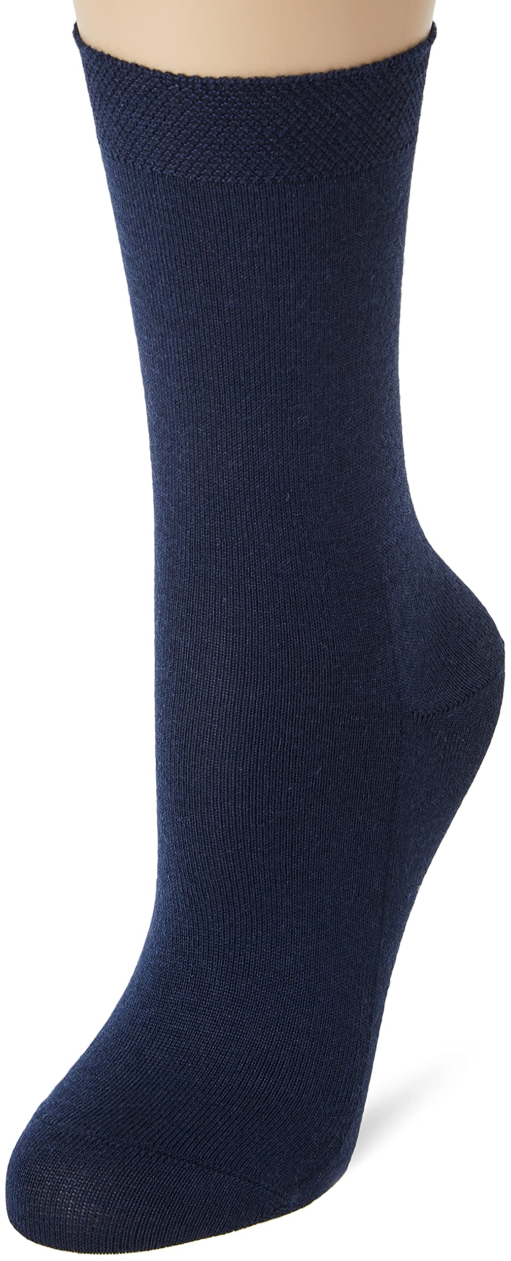 FALKE mujer No. 1 Finest calcetines transpirables termorreguladores cachemira finos cálidos suaves sobre la piel costura plana para dedos sin presión lisos elegantes 1 par | con porcentaje de cachemir