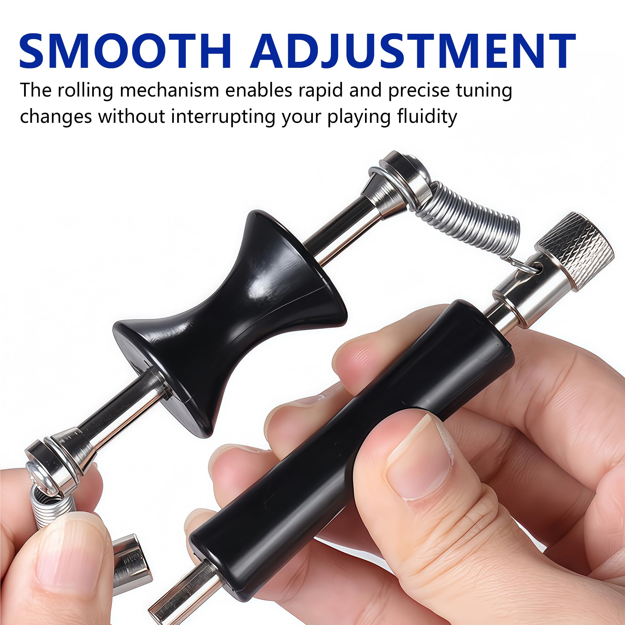 Musiin Rolling Capo for Guitar, Rolling Capo, Sliding Capo, Adjustable Capo - Image 4