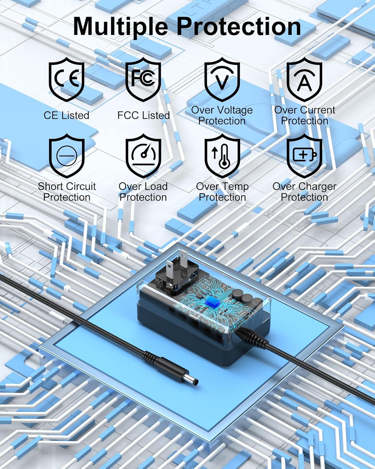Speaker Charger for Turtlebox Gen 2 & Gen 3: Loud! Outdoor Portable Bluetooth 5.0 Speaker Power Cord Replacement. - Image 7