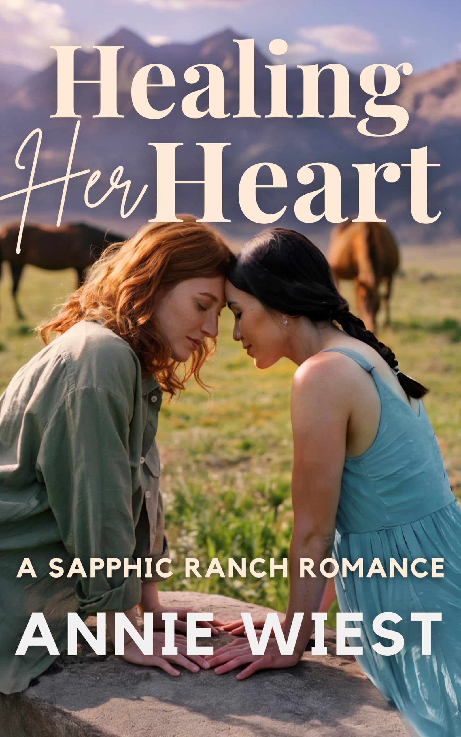 Healing Her Heart: A Sapphic Ranch Romance (Sacred Peaks Ranch Book 3)