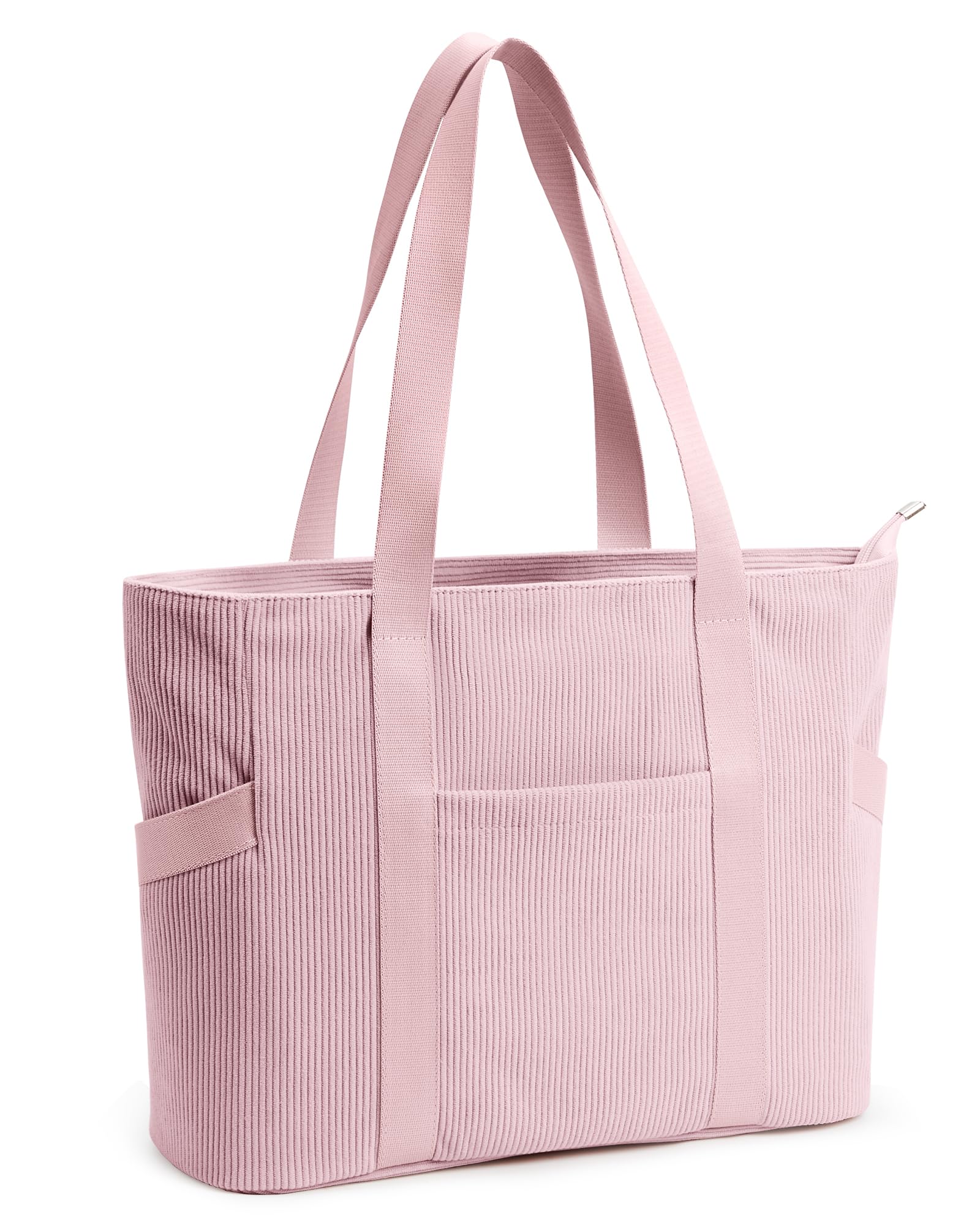 Tote Bag for Women with Zipper Travel Tote Bags with Compartments Large Shoulder Bag Handbag for Gym Work