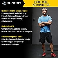 Vista 5 de Nugenix Estro-Regulator - DIM Supplement, Estrogen Blocker for Men and Aromatase Inhibitor, Testosterone Booster - 60 Capsules