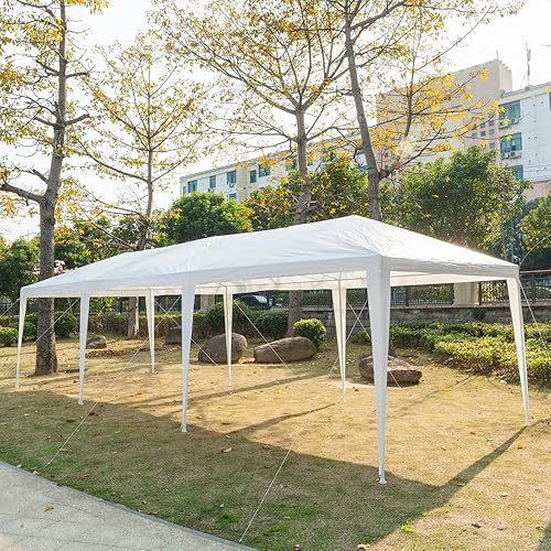 Miniatura 10 de Gazebo impermeable con protección UV, tienda de campaña para fiestas al aire libre (10 x 10 pies)