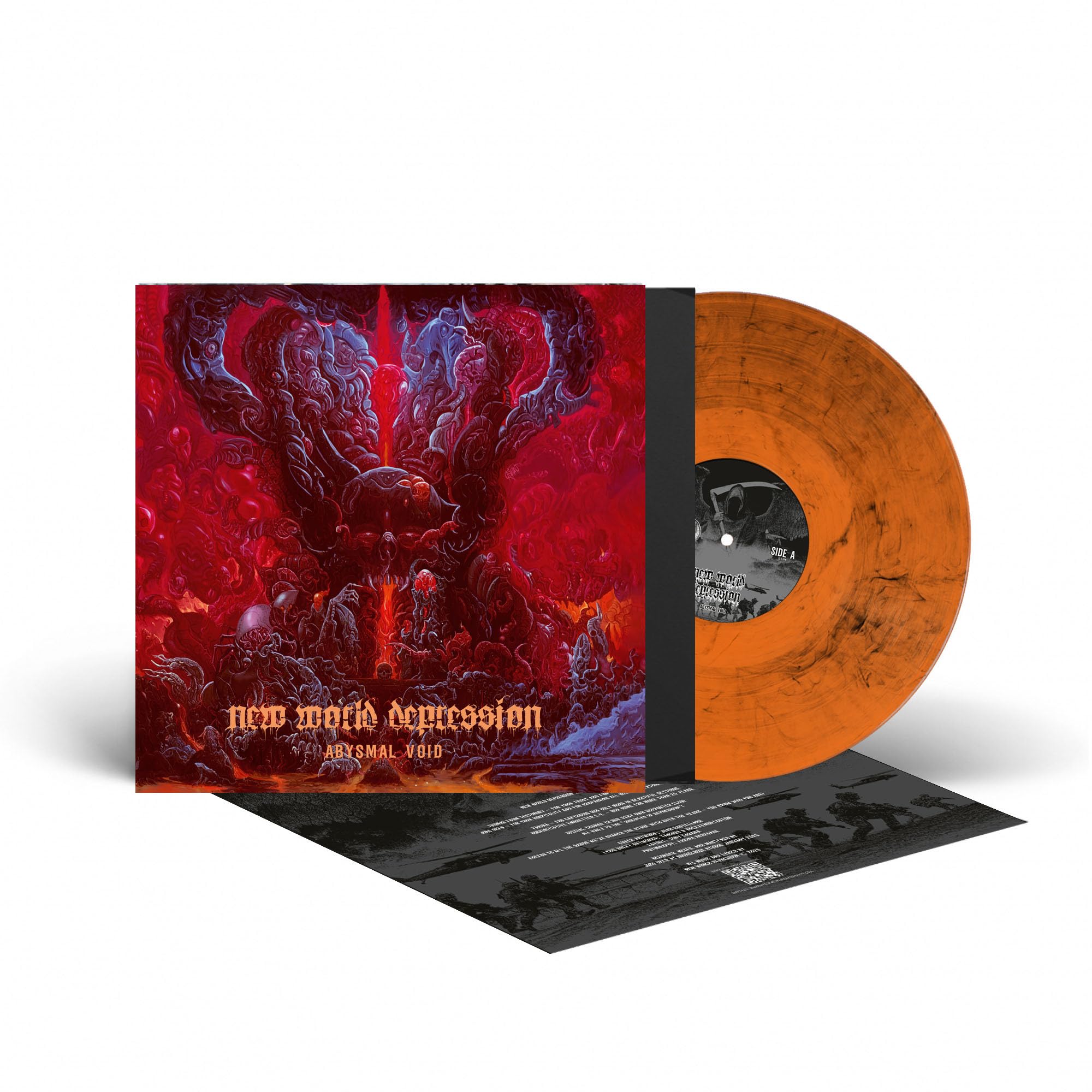 ABYSMAL VOID (TRANSPARENT ORANGE AND BLACK MARBLED VINYL) [VINYL]
