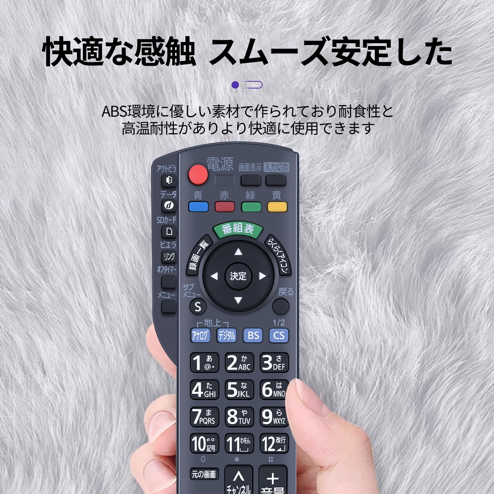 Amazon | テレビリモコンN2QAYB000537 for パナソニックビエラ用テレビ