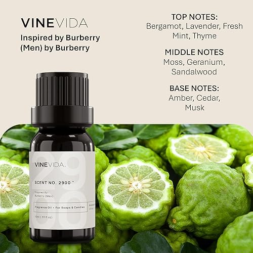 Miniatura 273 de VINEVIDA Aceite aromático n.º 4800 inspirado en un millón de hombres para fabricación de velas y jabón, fabricado en Estados Unidos