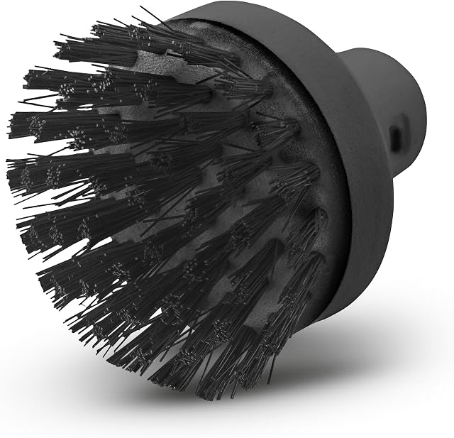Kärcher 28630220 Steam Cleaner Big Round Brush, Black