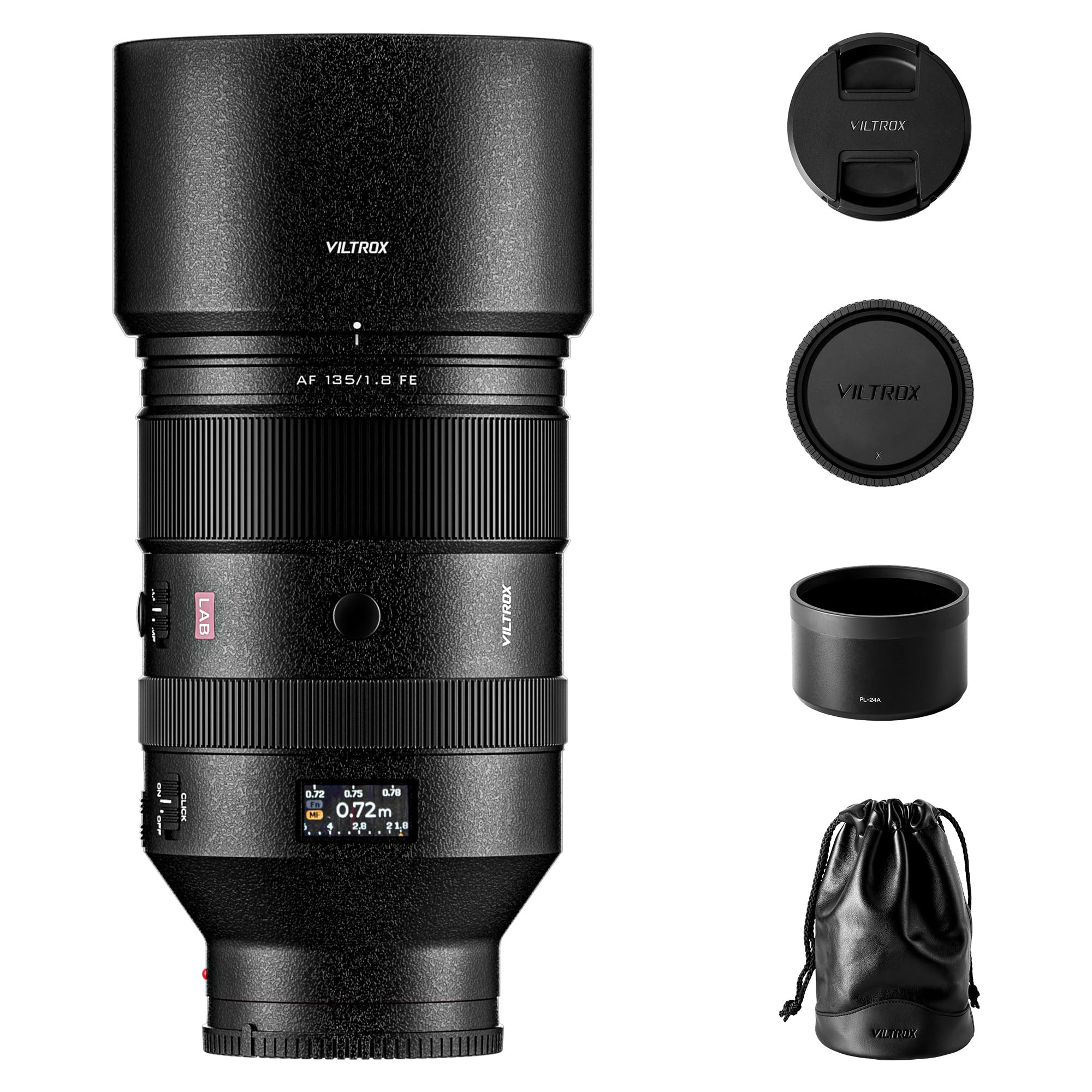 Amazon.com : VILTROX AF 135mm F1.8 LAB FE Lens for Sony E Mount