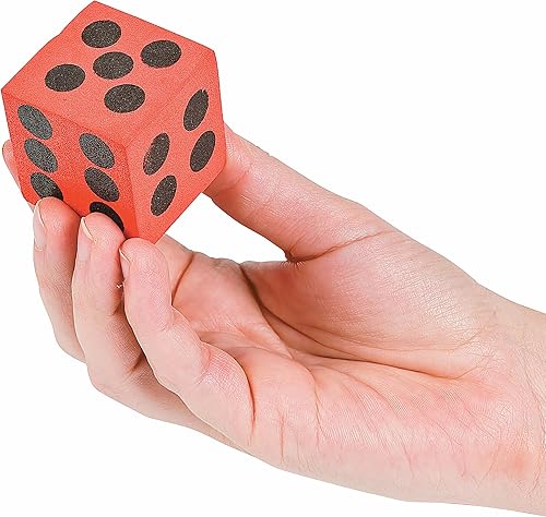 Miniatura 3 de Dados de goma espuma grandes 1 paquete de 12