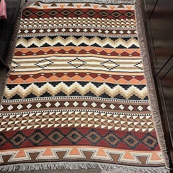 Amazon｜CCHYF アステカ スローブランケット ネイティブアメリカン