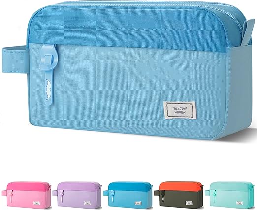 Mr. Pen- Large Capacity Pencil Case, Blue, Pencil Pouch, Pencil Bag, Pen Case, Pen Pouch, Back to School Supplies