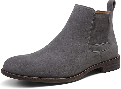Jousen Men's Suede Chelsea Boots