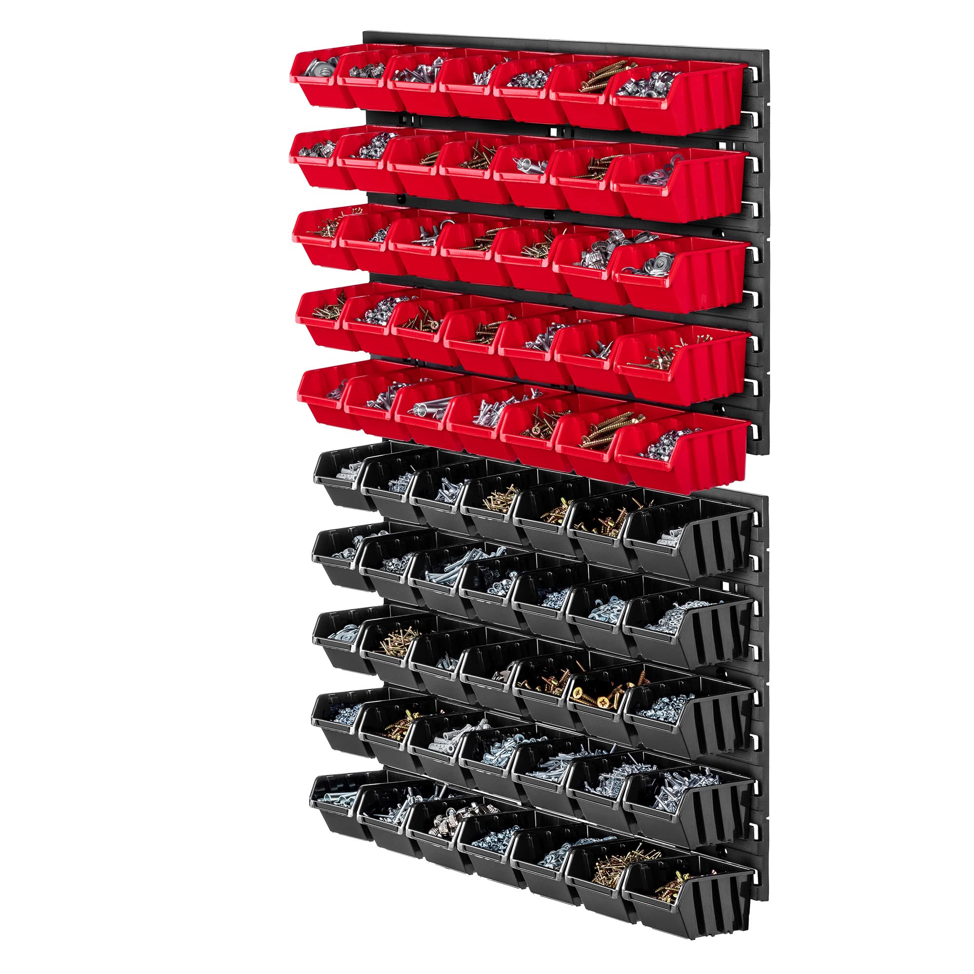 Portautensili Da Parete KADAX | Organizzatore Attrezzi Per Garage E Officina | 2 Pezzi Corti | Rosso - Foto 14