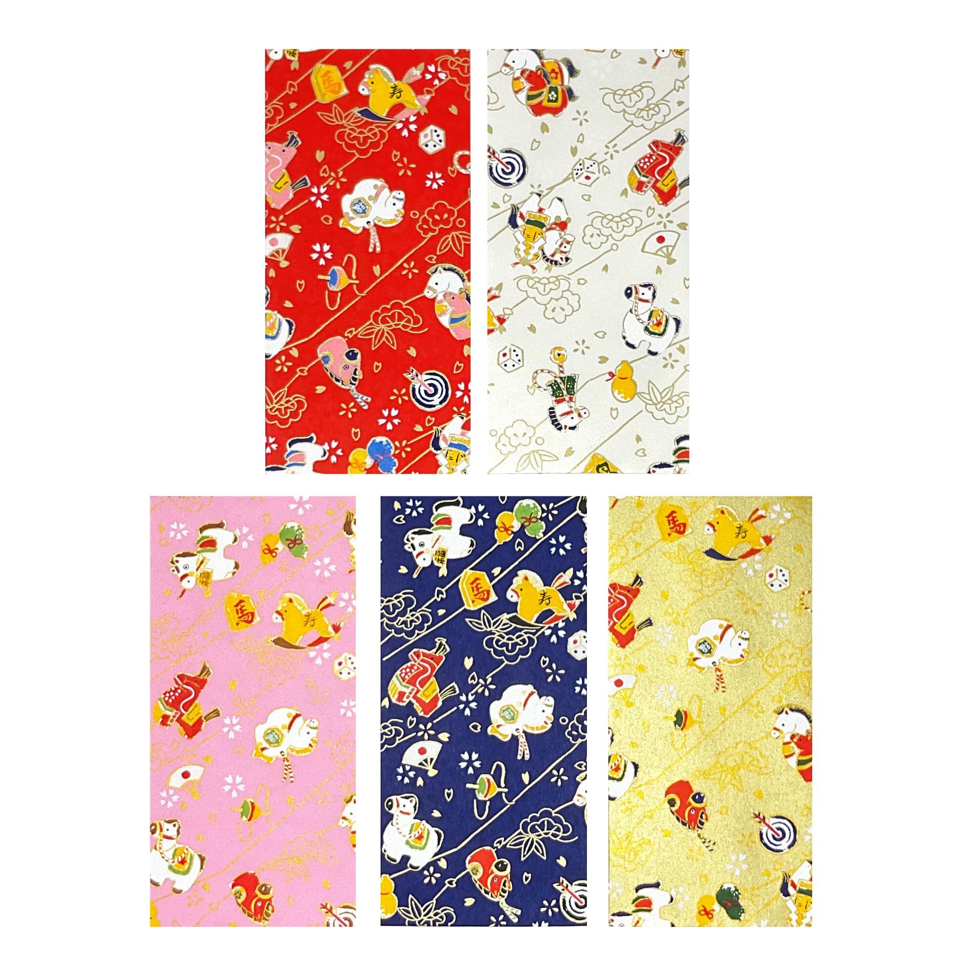 Amazon | 【Amazon.co.jp 限定】和紙かわ澄 特撰 京 友禅和紙 お年玉