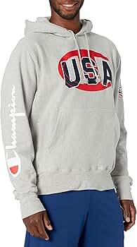 トップス Champion Reverse Weave USA Reverse Weave Hoodie, C Logo - Champion