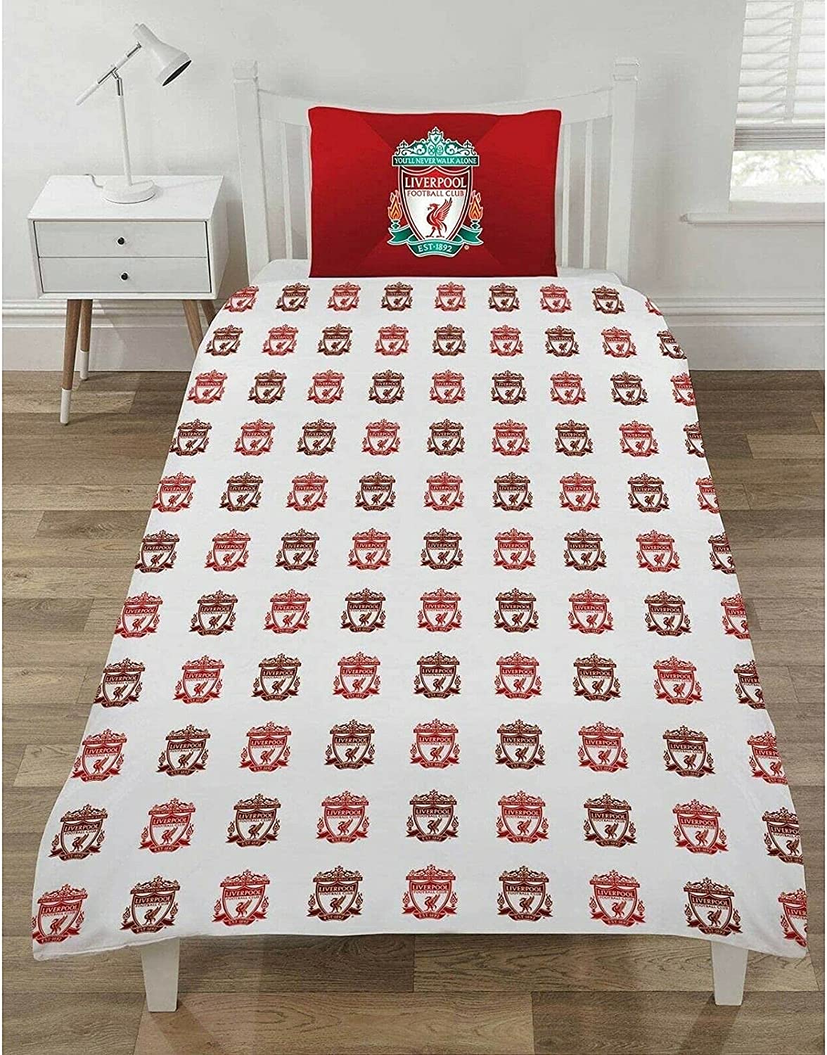 Liverpool Single Duvet Set Reversible Red Football Club Bedding with Pillowcase (SINGLE DUVET SET) - Image 4