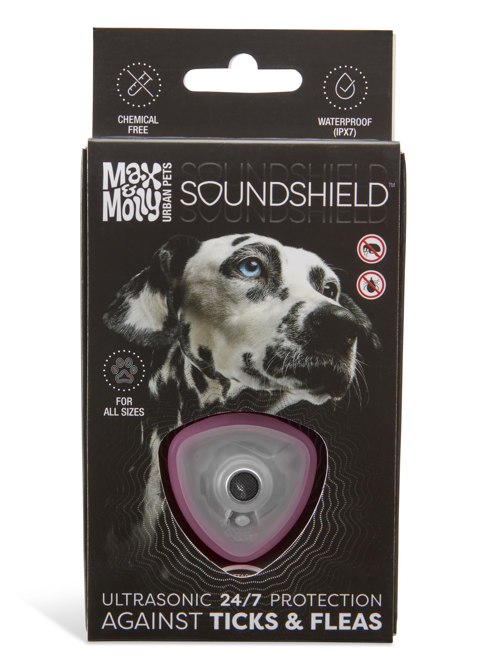Max & Molly Soundshield orange protège votre chien sans chimie