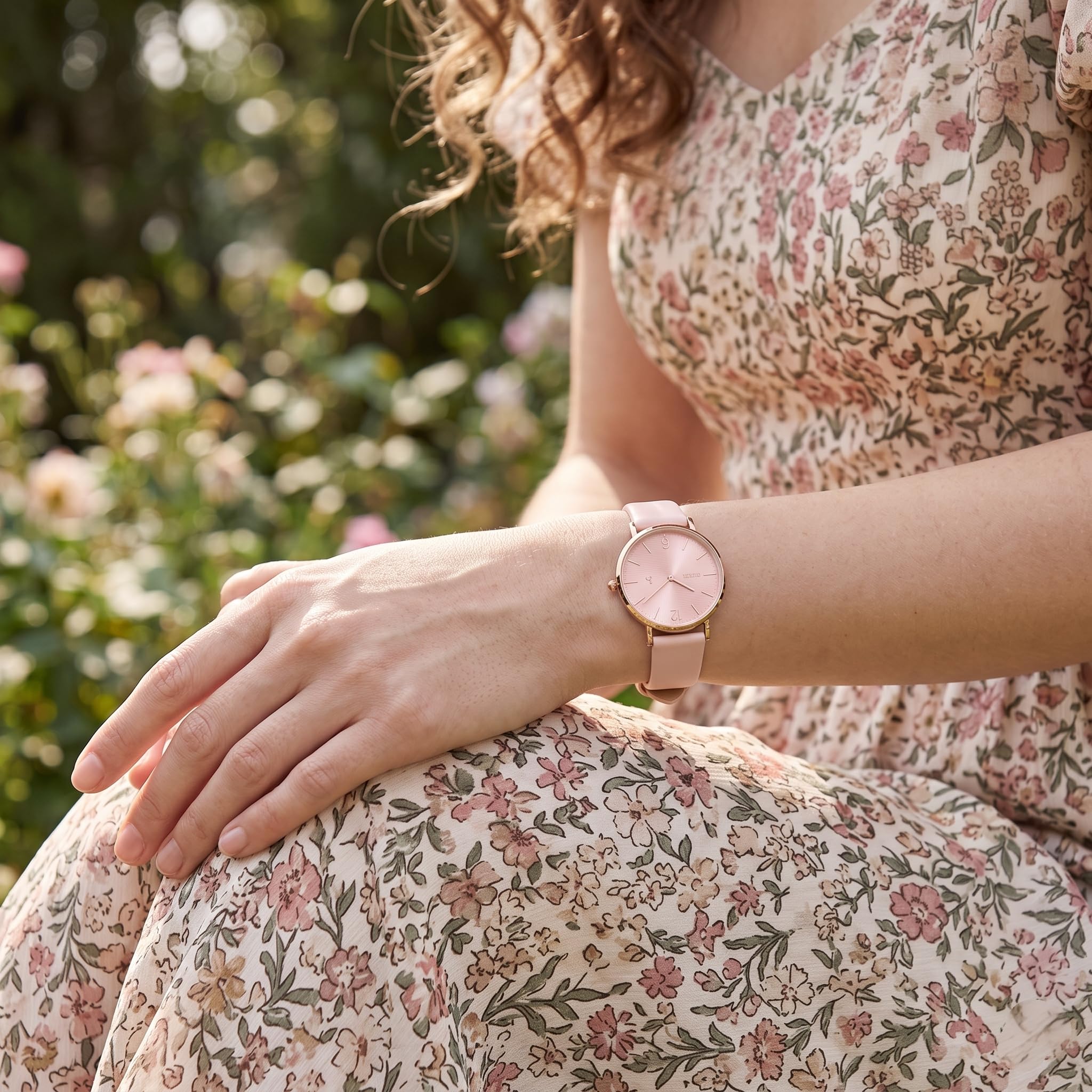 BUREI Ultradünne Damenuhr Minimalistisches Japanisches Klassisch delstahl Armbanduhr Damen Geschenke für Frauen