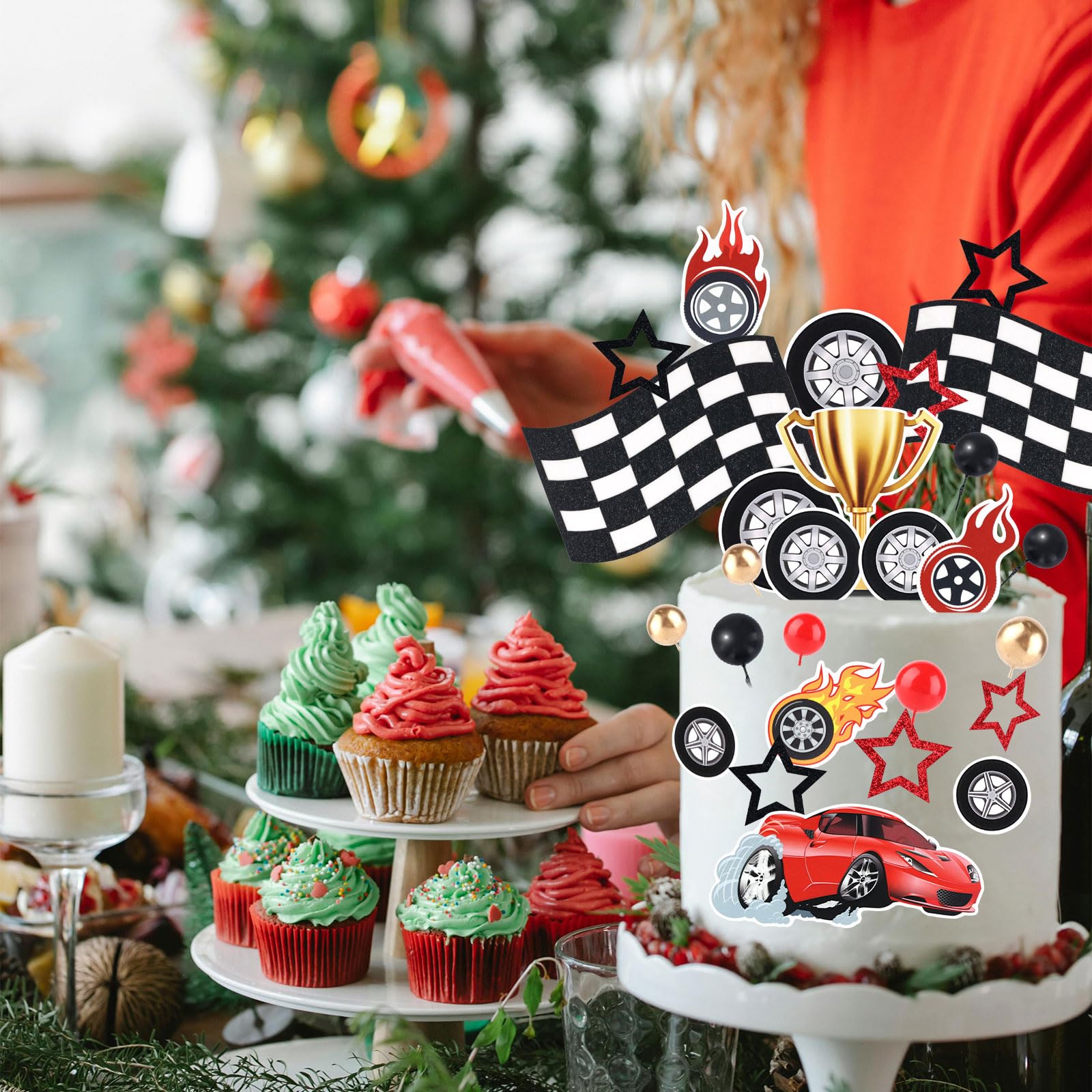 Moule à Fondant De Pneu 3D Rond En Silicone, Roue De Camion De Voiture, Pour Décoration De Gâteau, Fête D'anniversaire, Chocolat, Bonbons, Cire, Outil De Savon Fondu