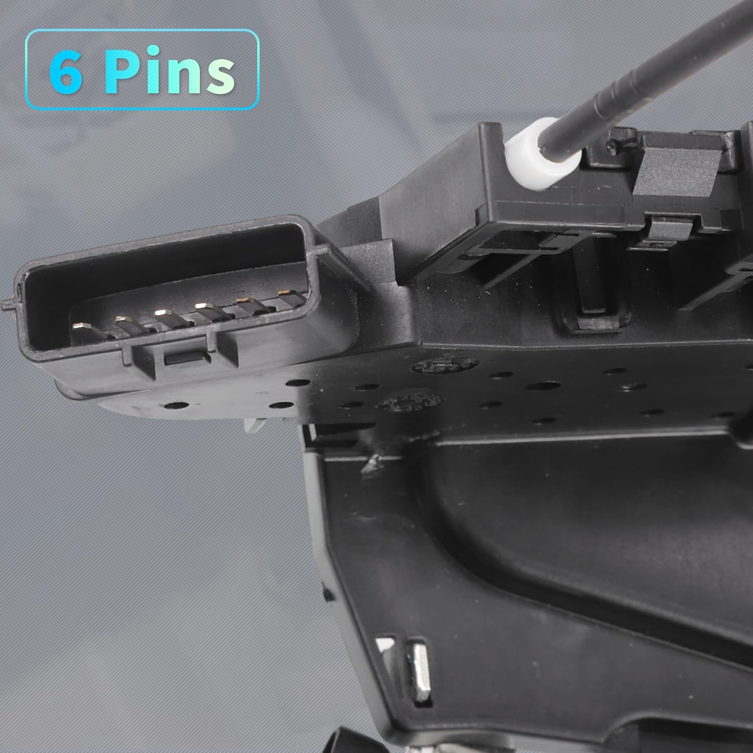 X AUTOHAUX Replacement Rear Left Driver Side Power Door Lock Actuator Motor with Cable for Nissan Armada 2017-2020 Door Latch Actuator Assembly Replace No.805011LA0A Black