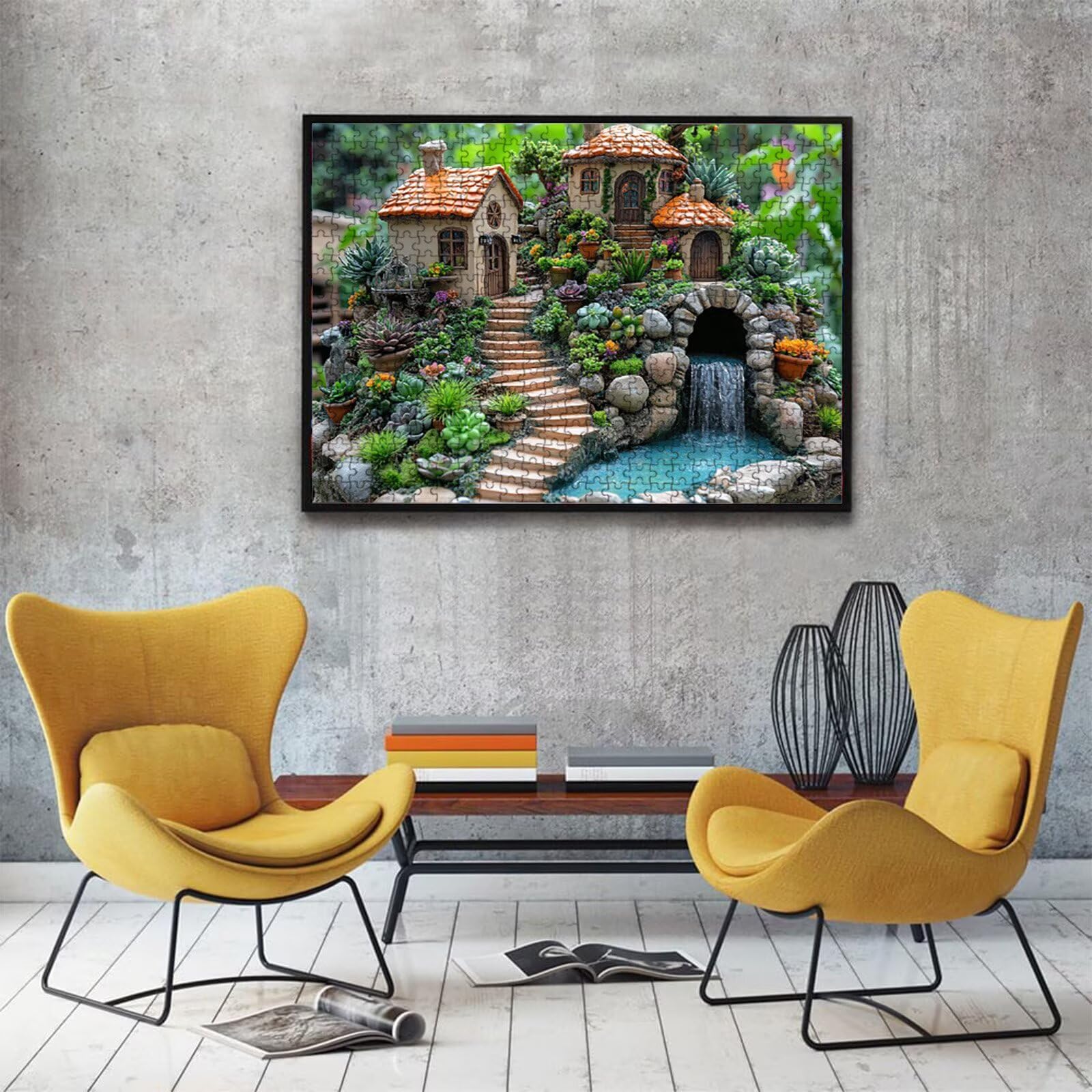 Puzzle paesaggio Autunno, Puzzle Adulti 3000 pezzi, Puzzles Legno con Squisita Scatola di Imballaggio, Rompicapo per Esperti con Incastro Perfetto, Stampa Alta Definizione, Regalo per Adulti W3H-860